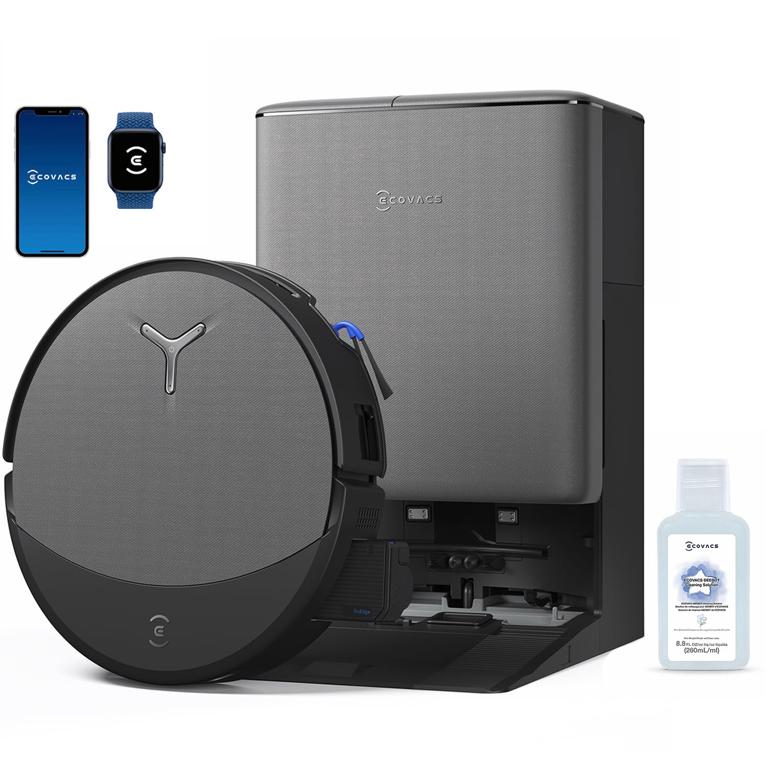 ECOVACS DEEBOT T90 PRO OMNI: Black