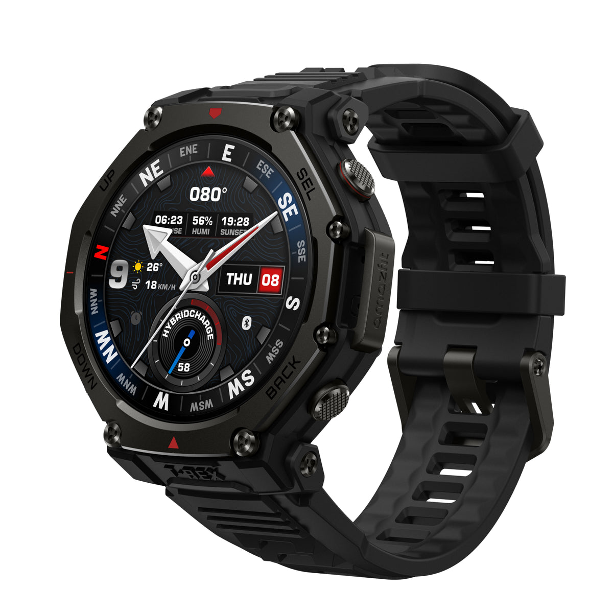 Amazfit T-Rex 3 Pro manufacturer reference: 48 mm Tactical Black