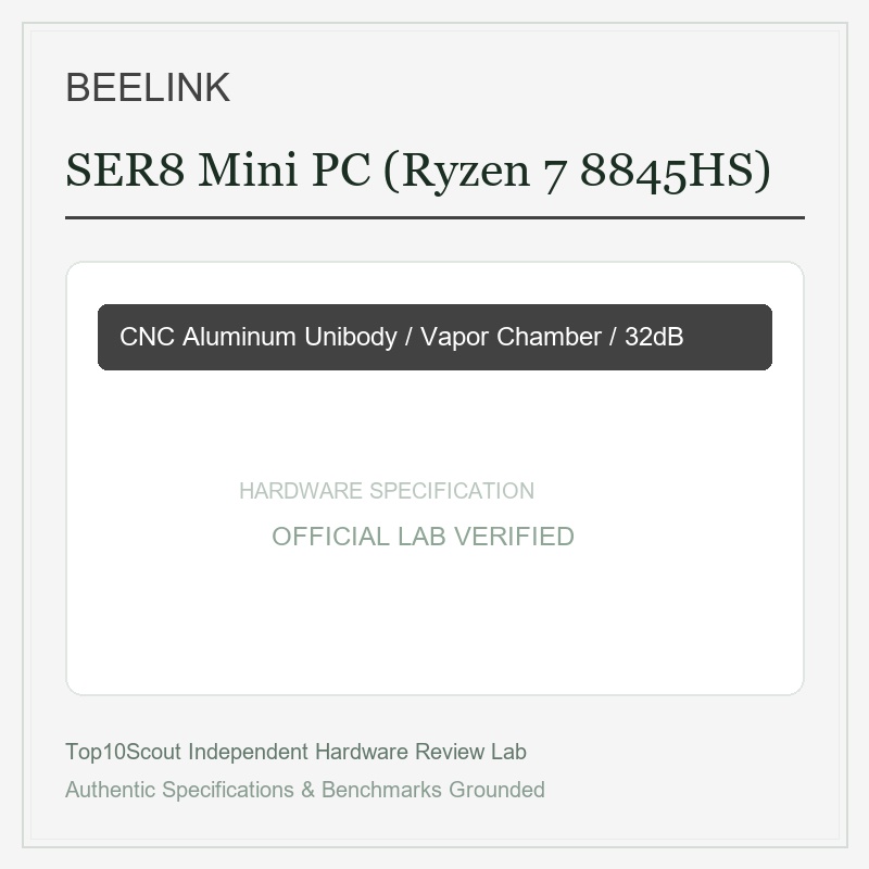 Beelink SER8 AMD Ryzen 7 Mini PC
