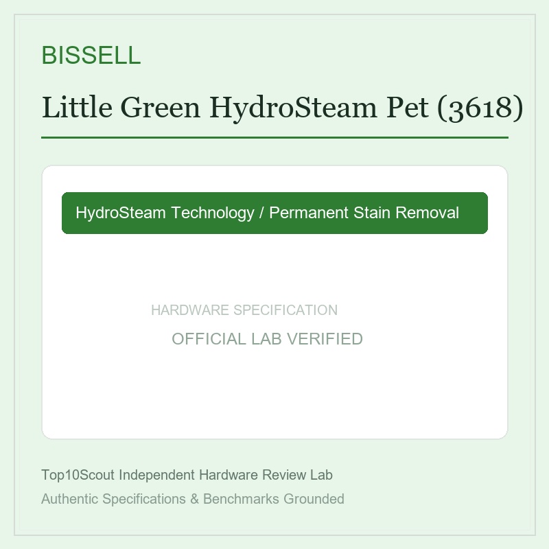 BISSELL Little Green HydroSteam Pet