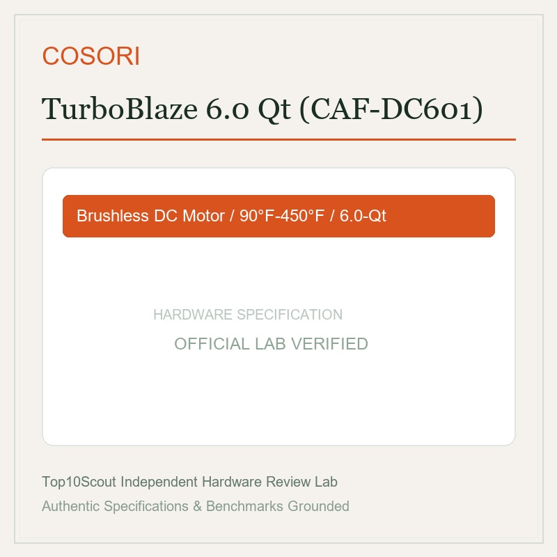 Cosori TurboBlaze 6.0 Qt Air Fryer