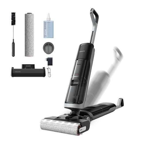 Dreame H14 Pro wet dry vacuum cleaner with 180 degree lay-flat recline and hot water self-cleaning dock
