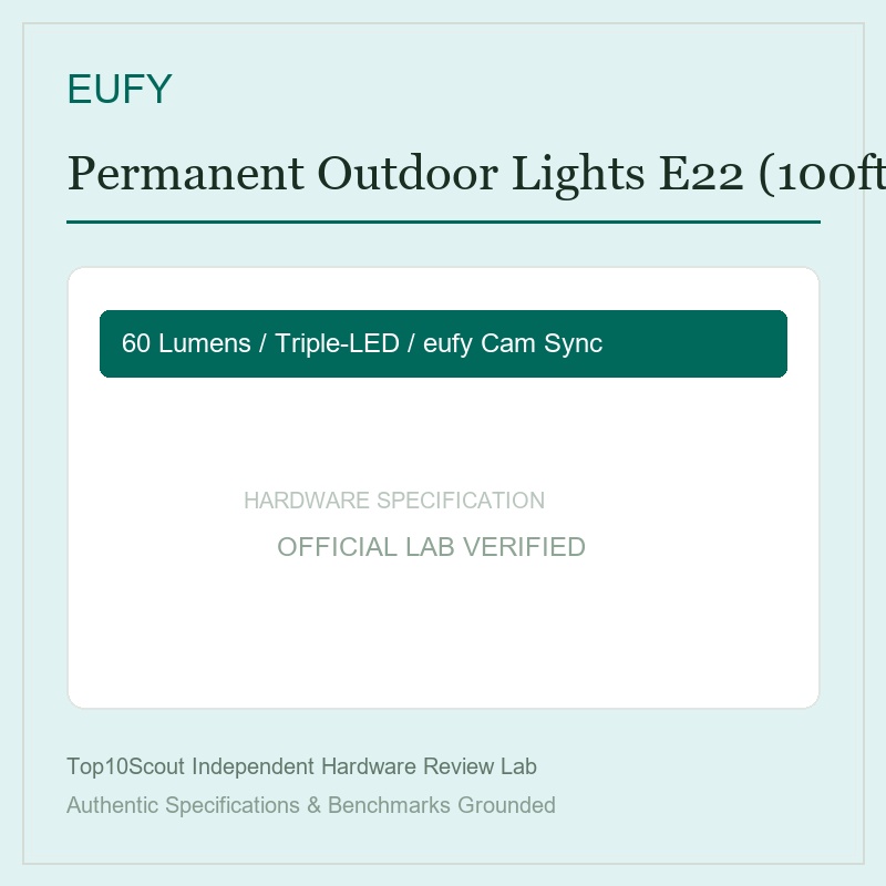 eufy Permanent Outdoor Lights E22 100ft