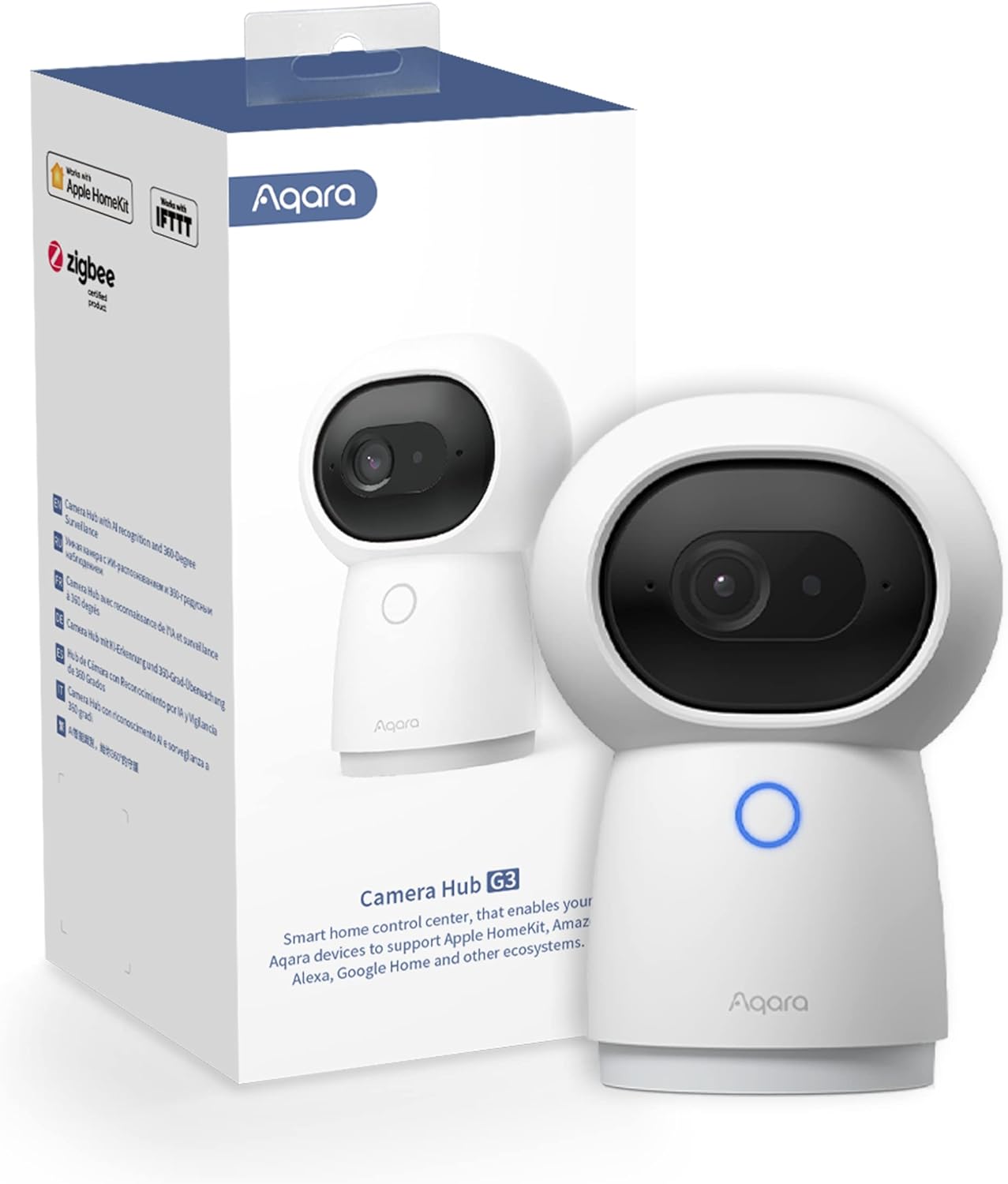Aqara Camera Hub G3 — White, one camera hub