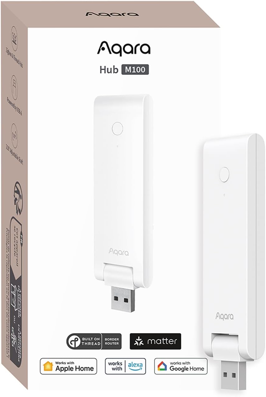 Aqara Hub M100 — White, USB-A hub