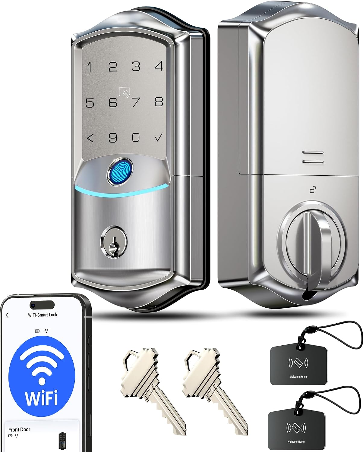 Veise VE027 — Satin Nickel
