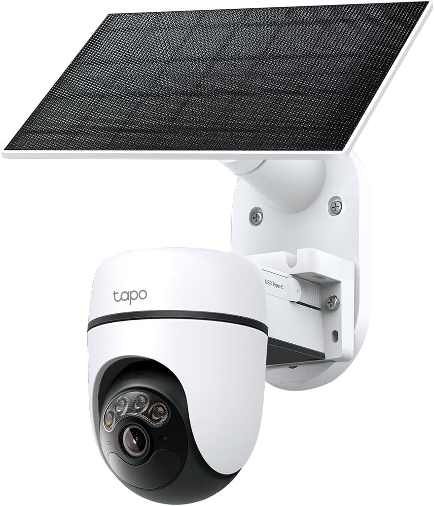 Tapo C610 KIT — White, 1-Pack camera with solar panel