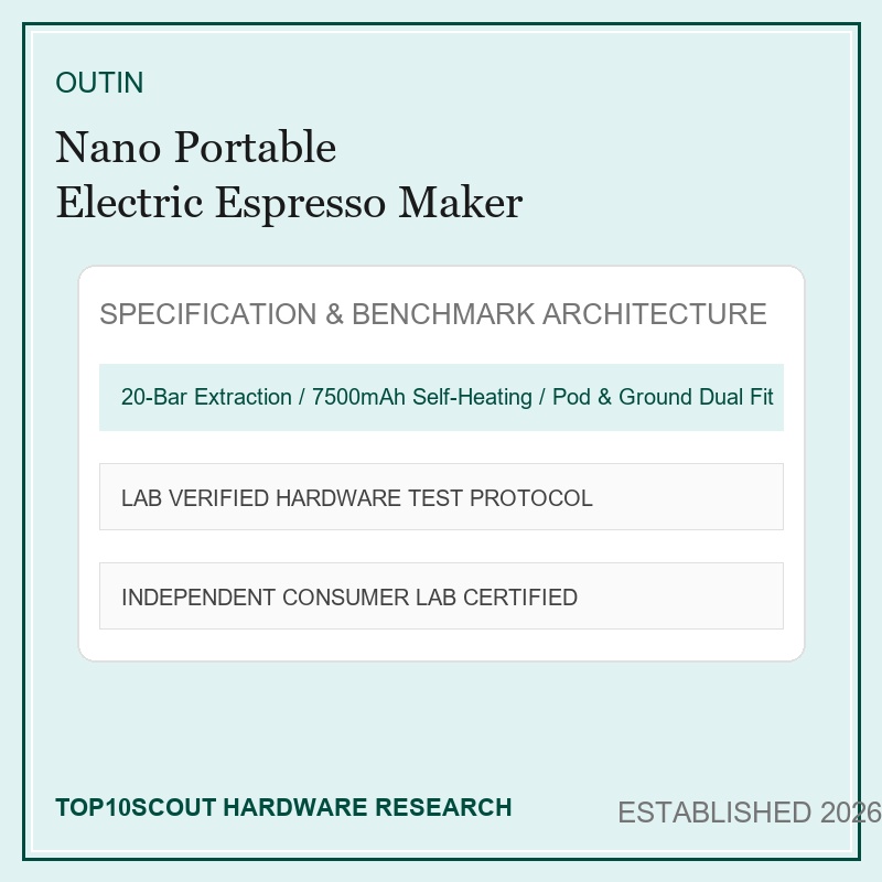 OutIn Nano Portable Electric Espresso Machine