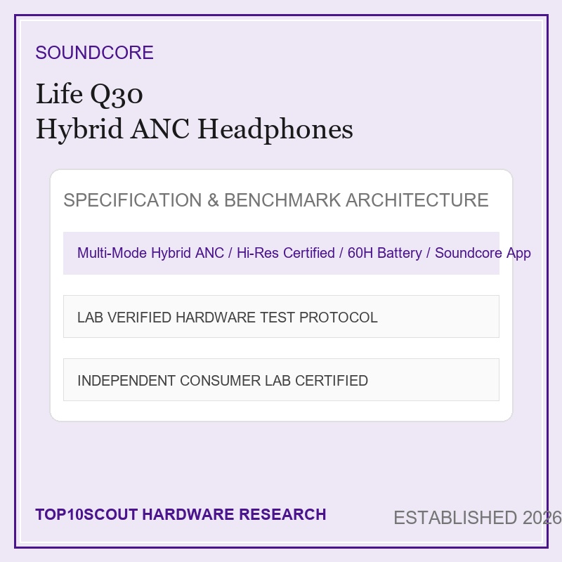 Soundcore Life Q30 Hybrid ANC Headphones